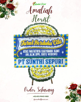 Papan Bunga Duka di Arso