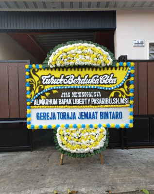 Papan Bunga Duka di Arso