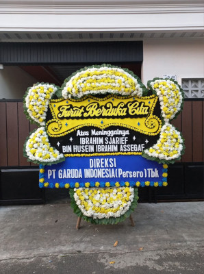 Papan Bunga Duka di Arso