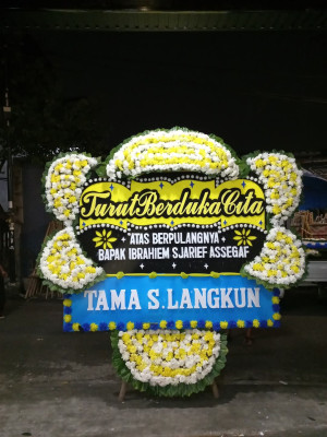 Papan Bunga Duka di Arso