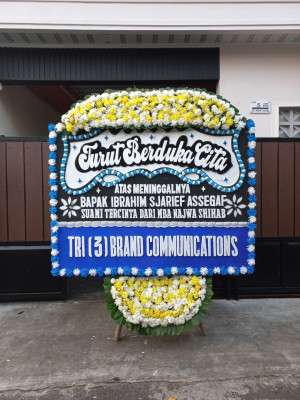 Papan Bunga Duka di Arso